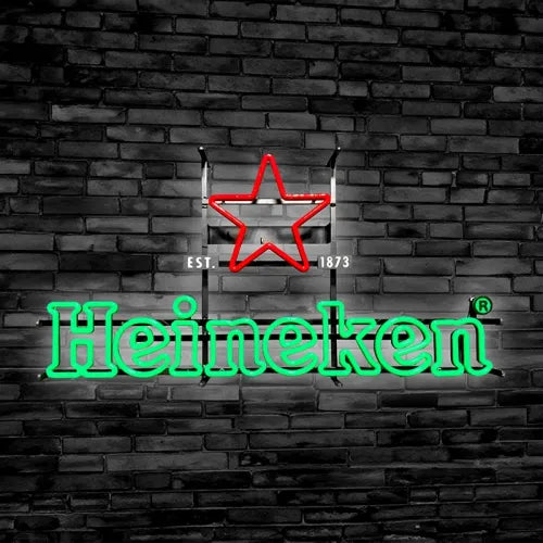 heineken beer neon sign